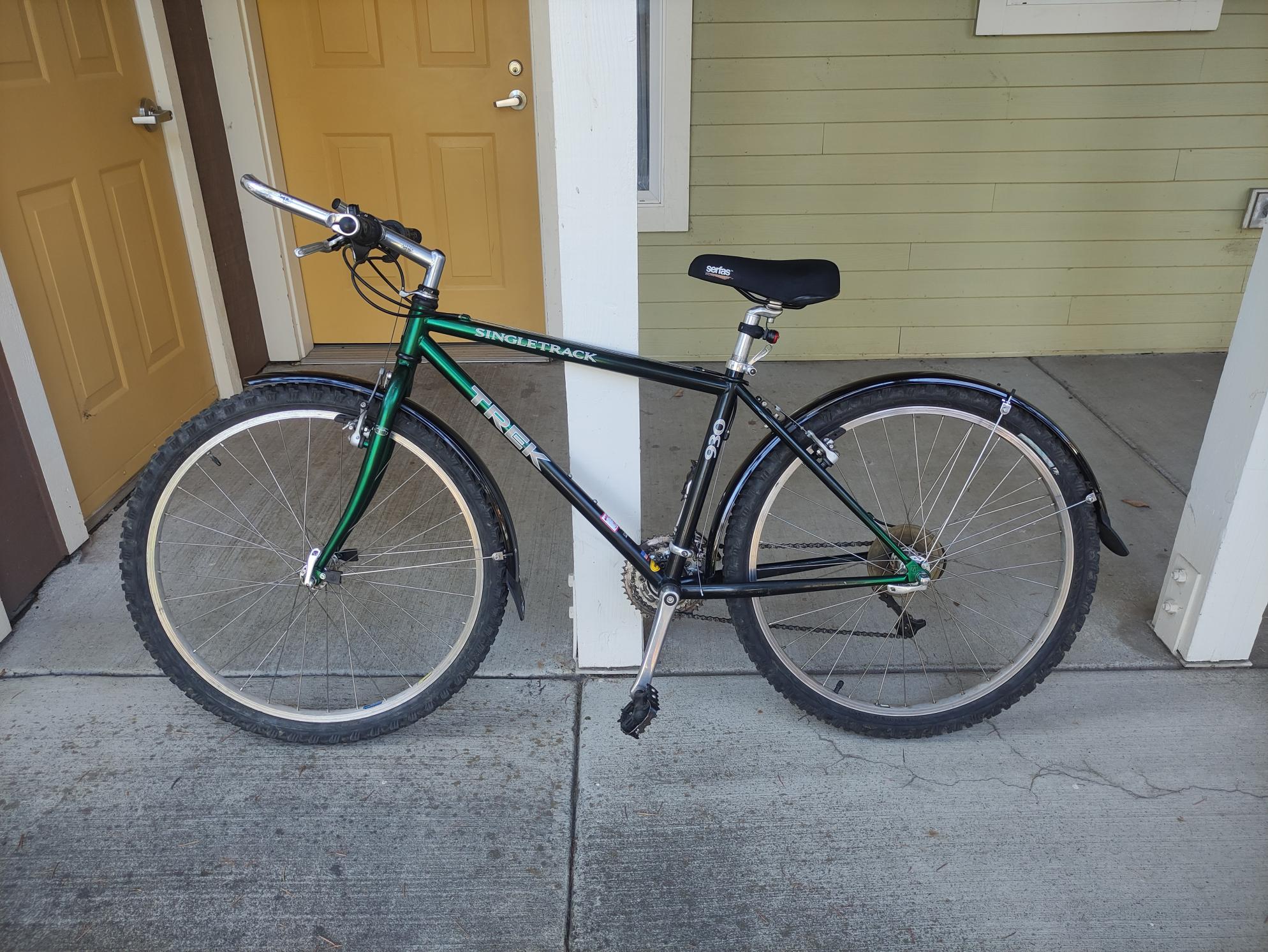 1993 Trek 930 Singletrack Green