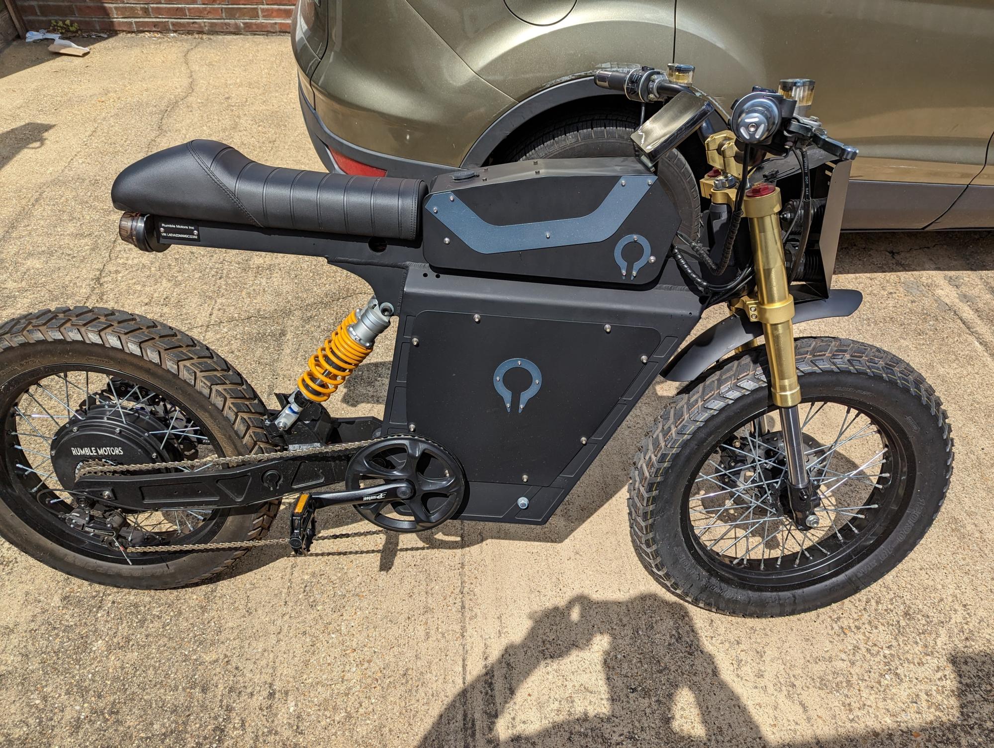 2023 Rumble Motors Air SS personal mobility device (electric unicycle, etc) Black