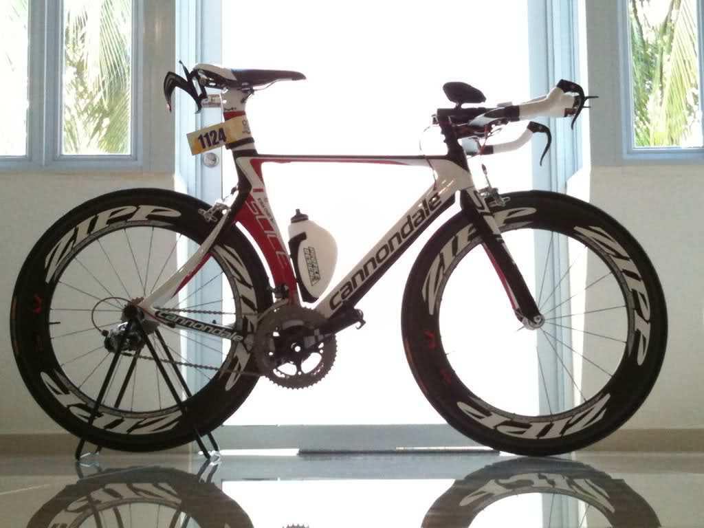 2011 Cannondale Slice White, Red, and Black
