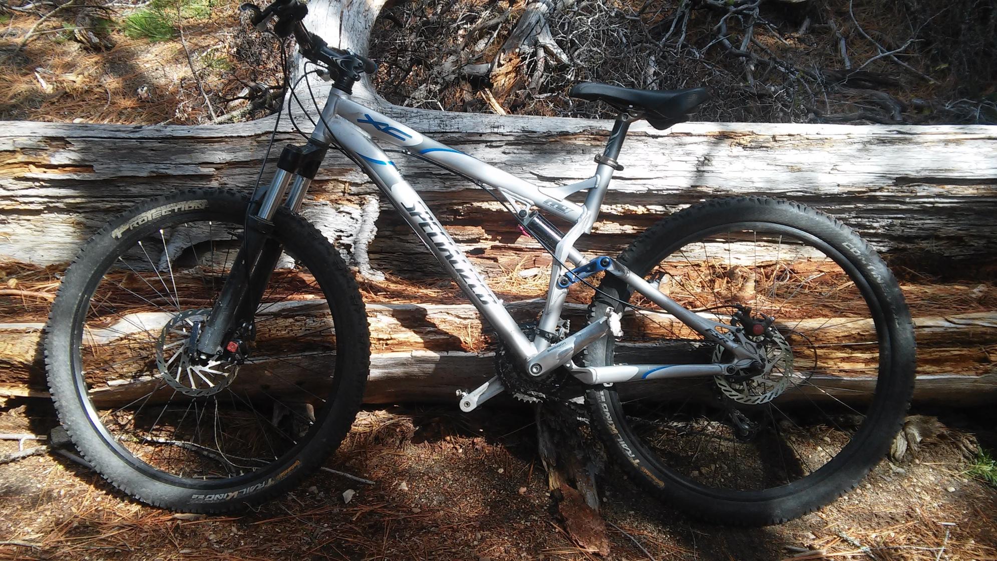 2008 Specialized FSRxc  Silver or Gray