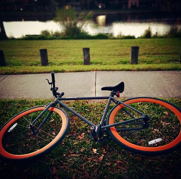 2015 Pure Fix Papa Silver or Gray and Orange