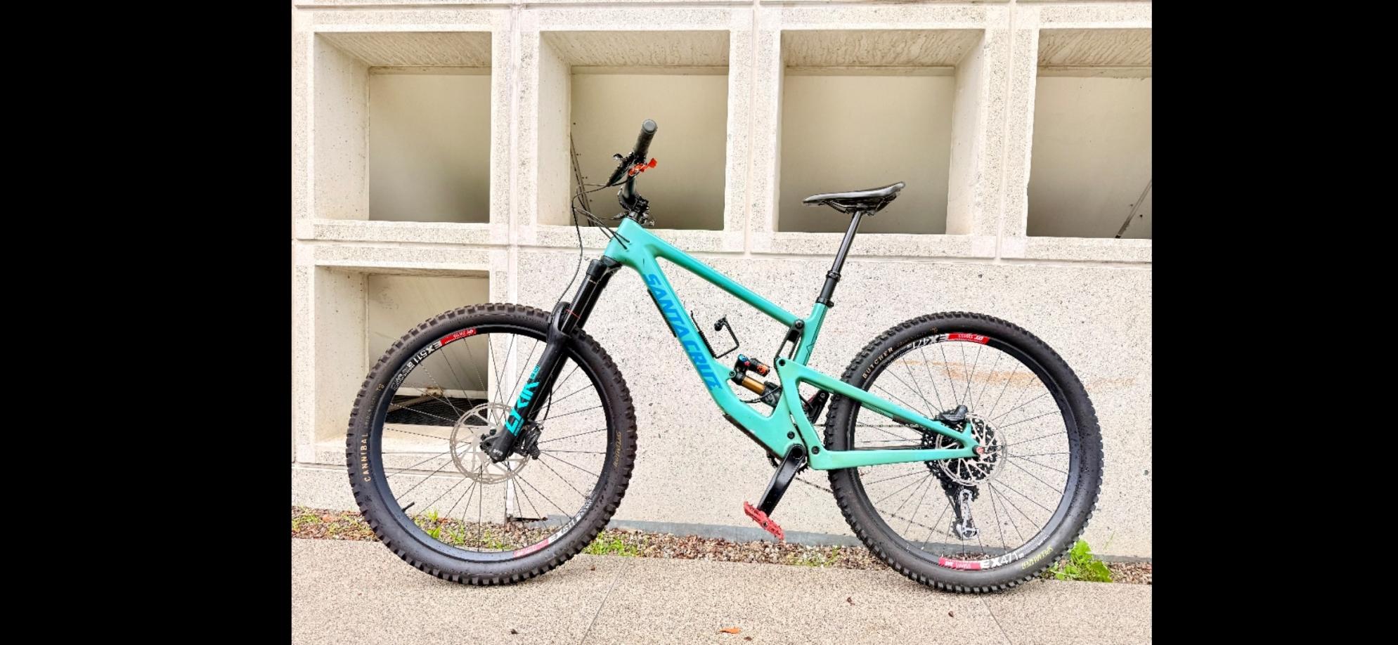 2020 Santa Cruz Bronson C Teal