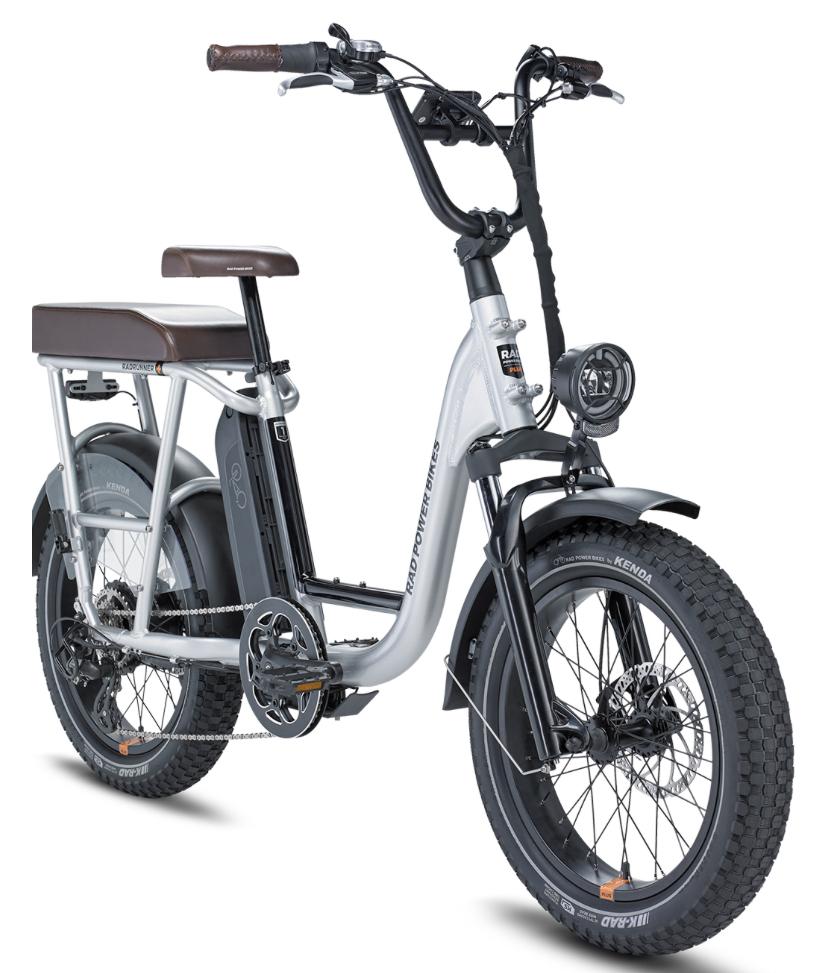 2023 Rad Power Bikes Rad runner plus Silver, gray or bare metal