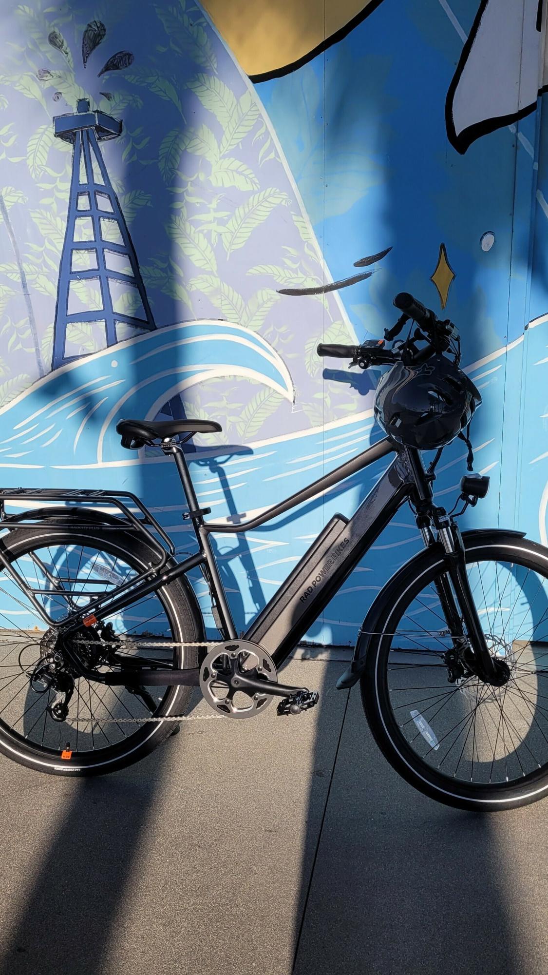 2022 Rad Power Bikes Radcity 5 Plus High Step Black