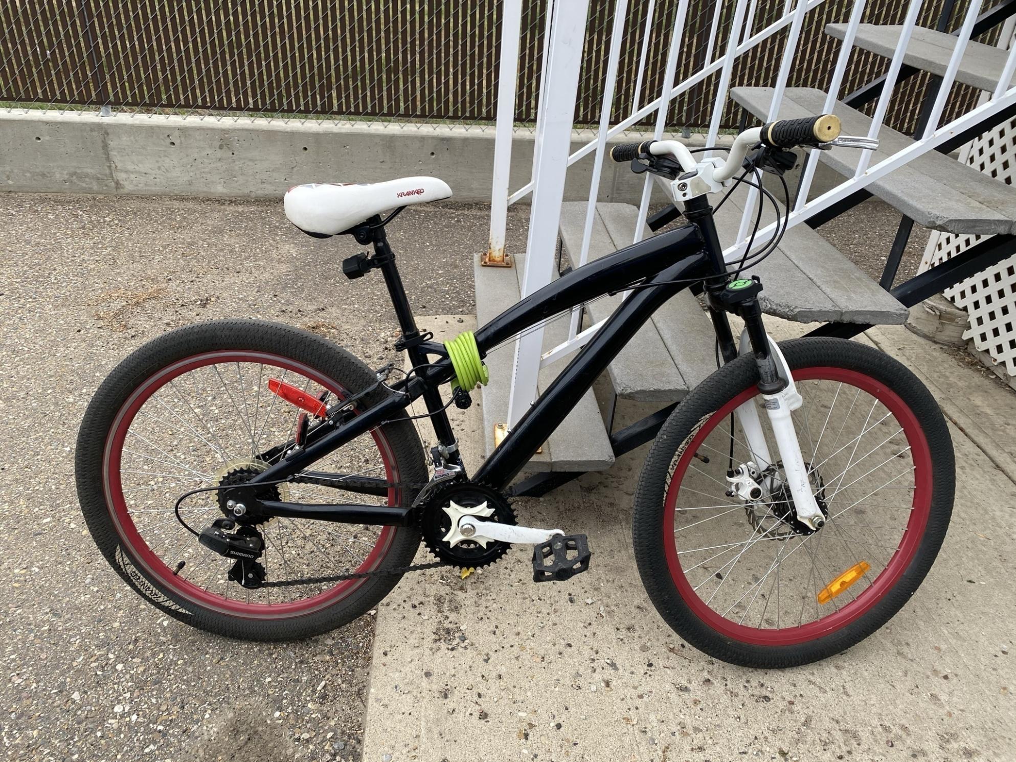 Unknown Small Black, White, and Red