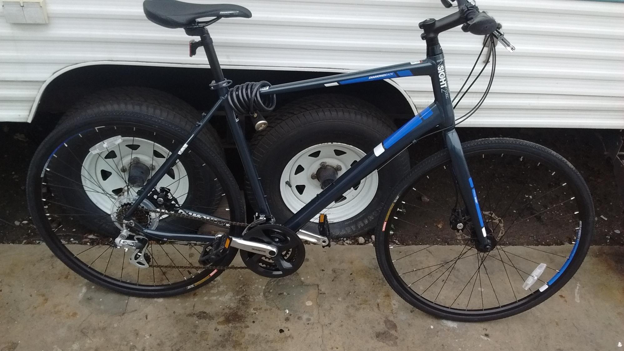 2016 Diamondback Insight 2 Silver or Gray and Blue