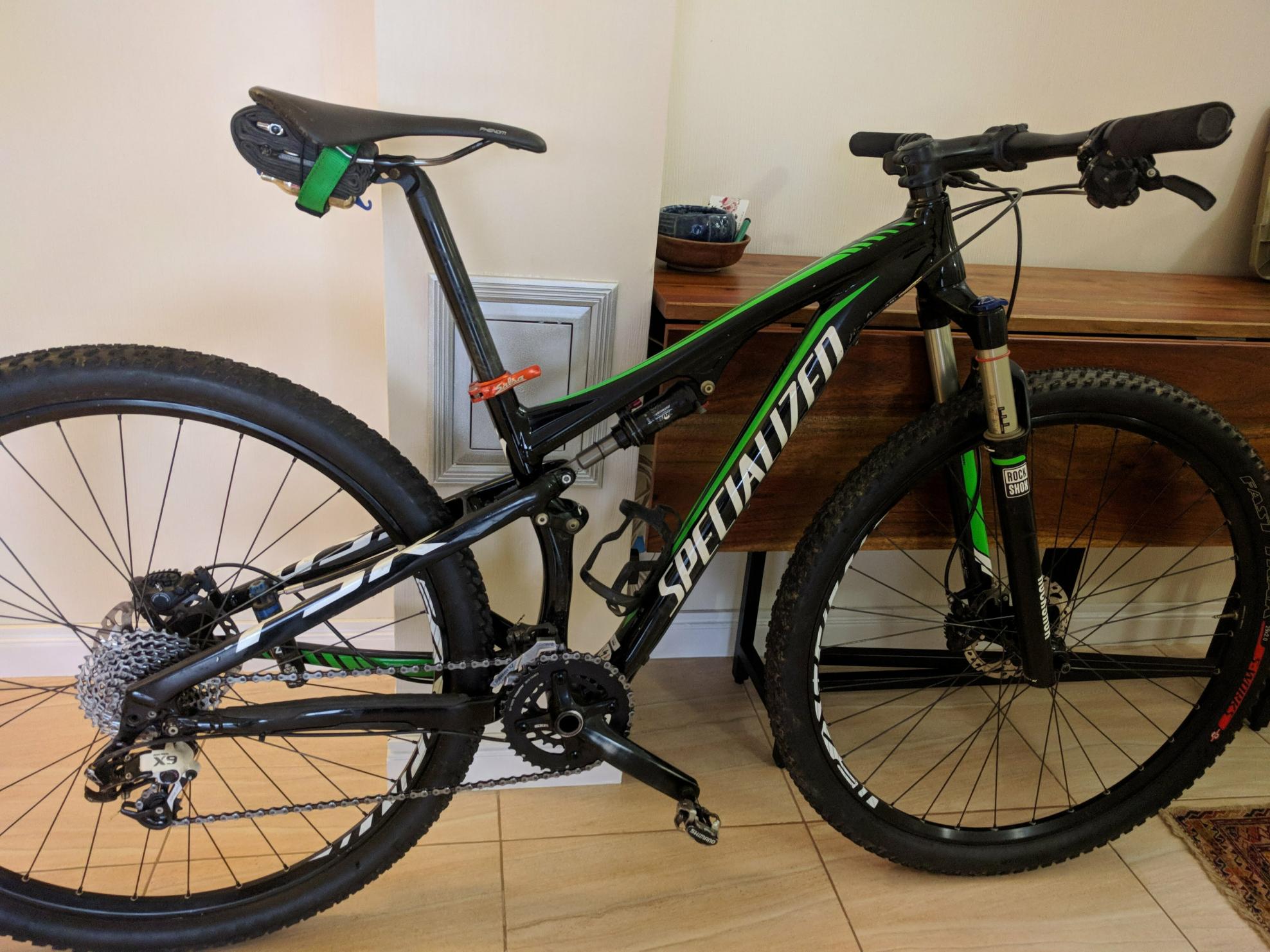 2013 Specialized Epic Comp 29 Black and Green