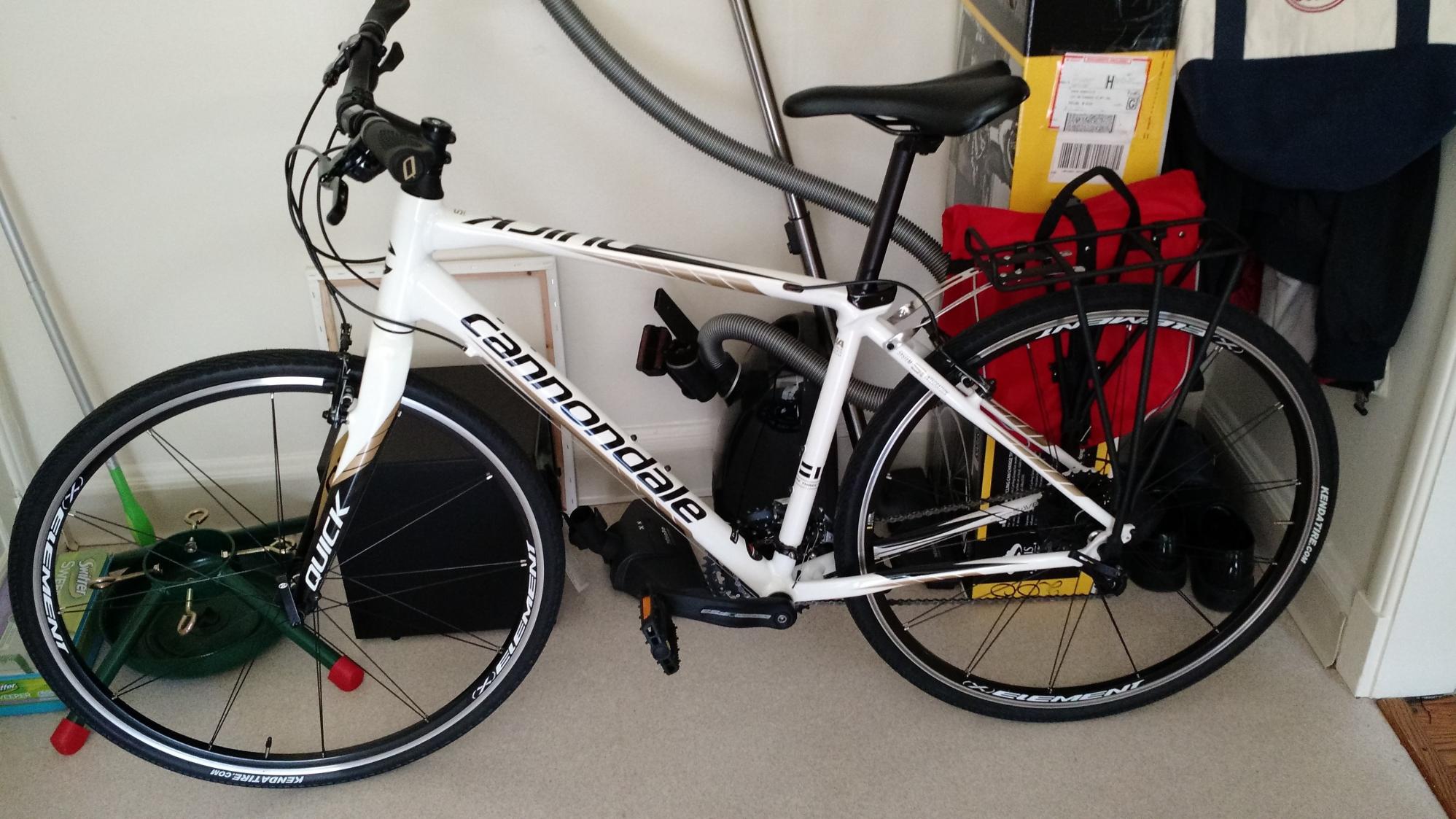 2014 Cannondale Quick Sl 3 White