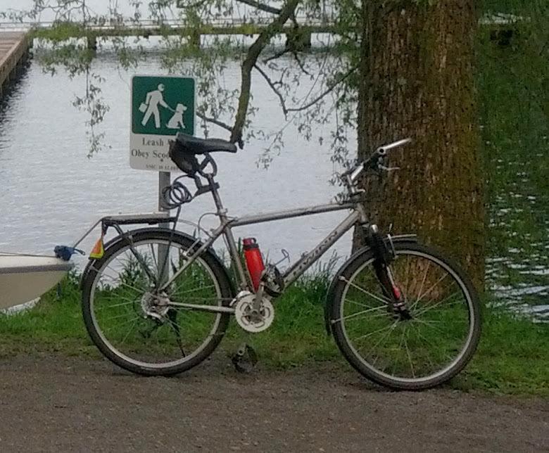 1995 Schwinn mountain bike Silver or Gray