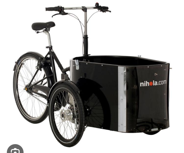 2014 Nihola Family 2 tricycle Black