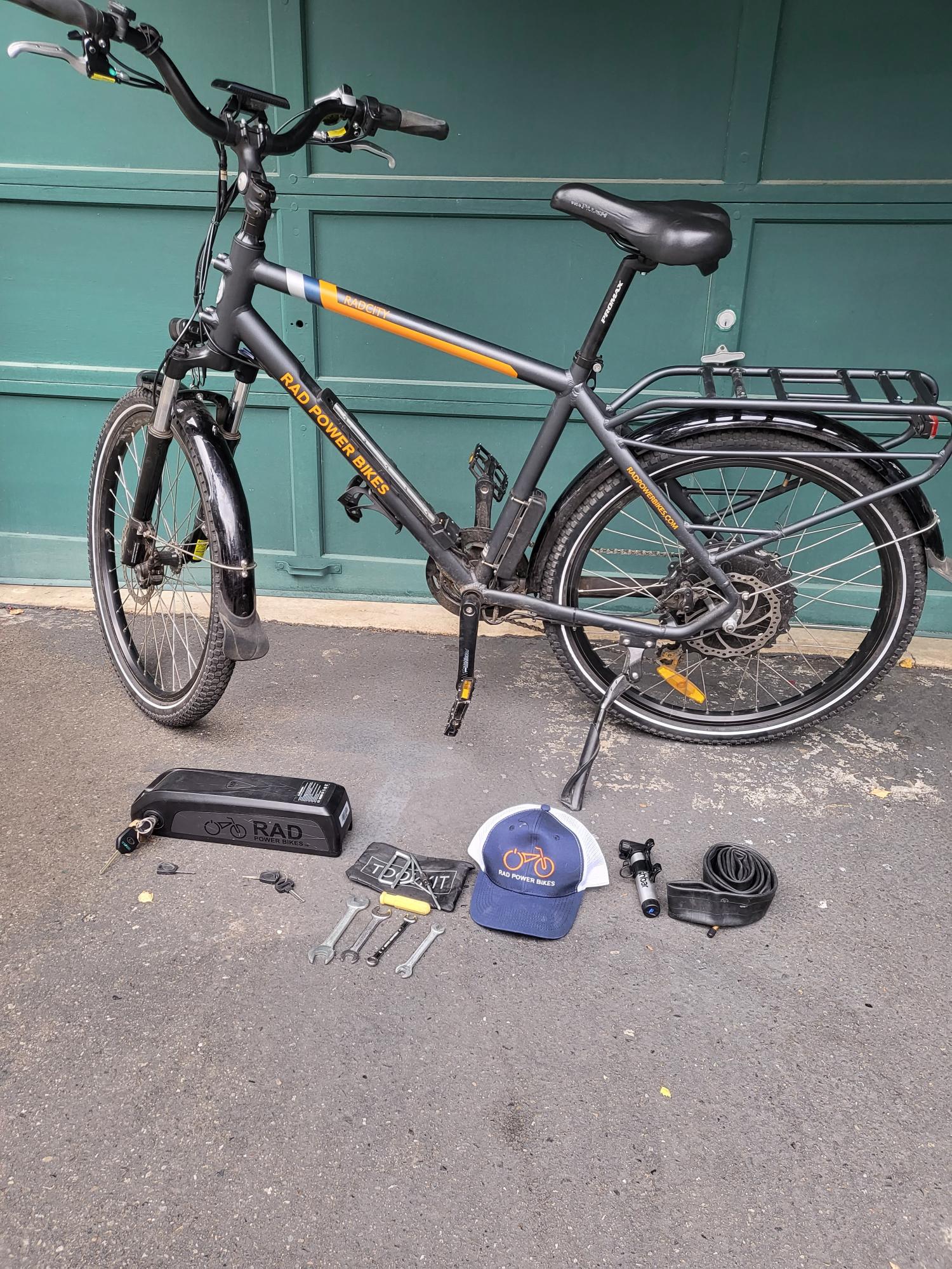 2018 Rad Power Bikes large Black
