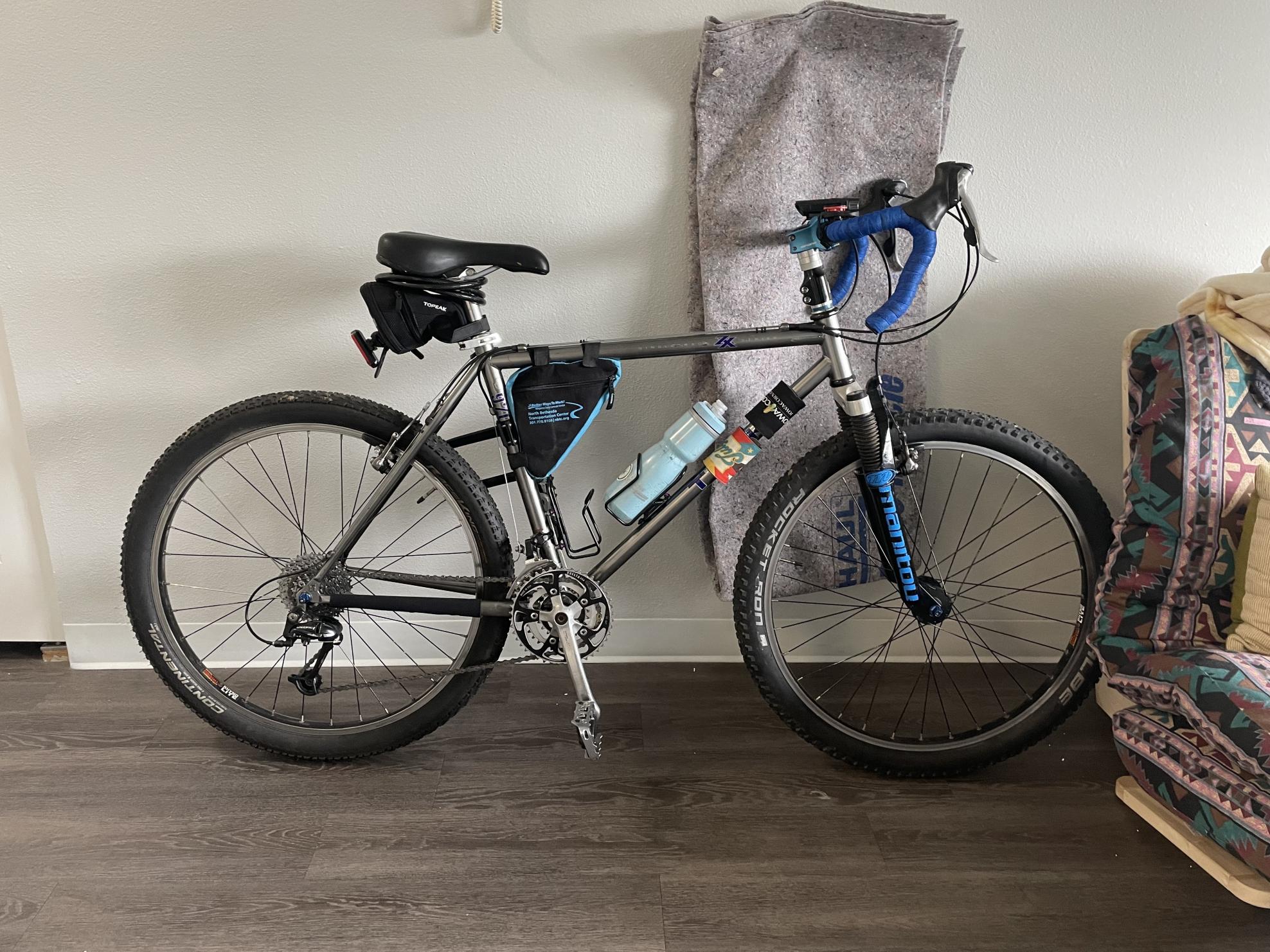 Trek 970 ZX Silver, gray or bare metal