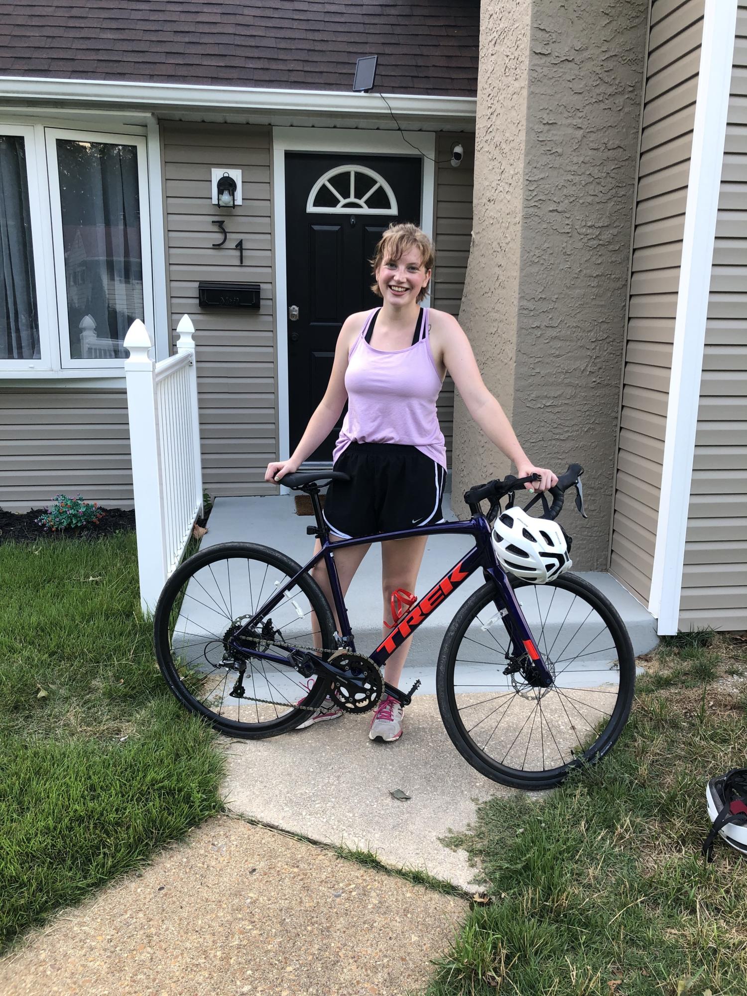 2020 Trek Domane SL2 Purple and Red