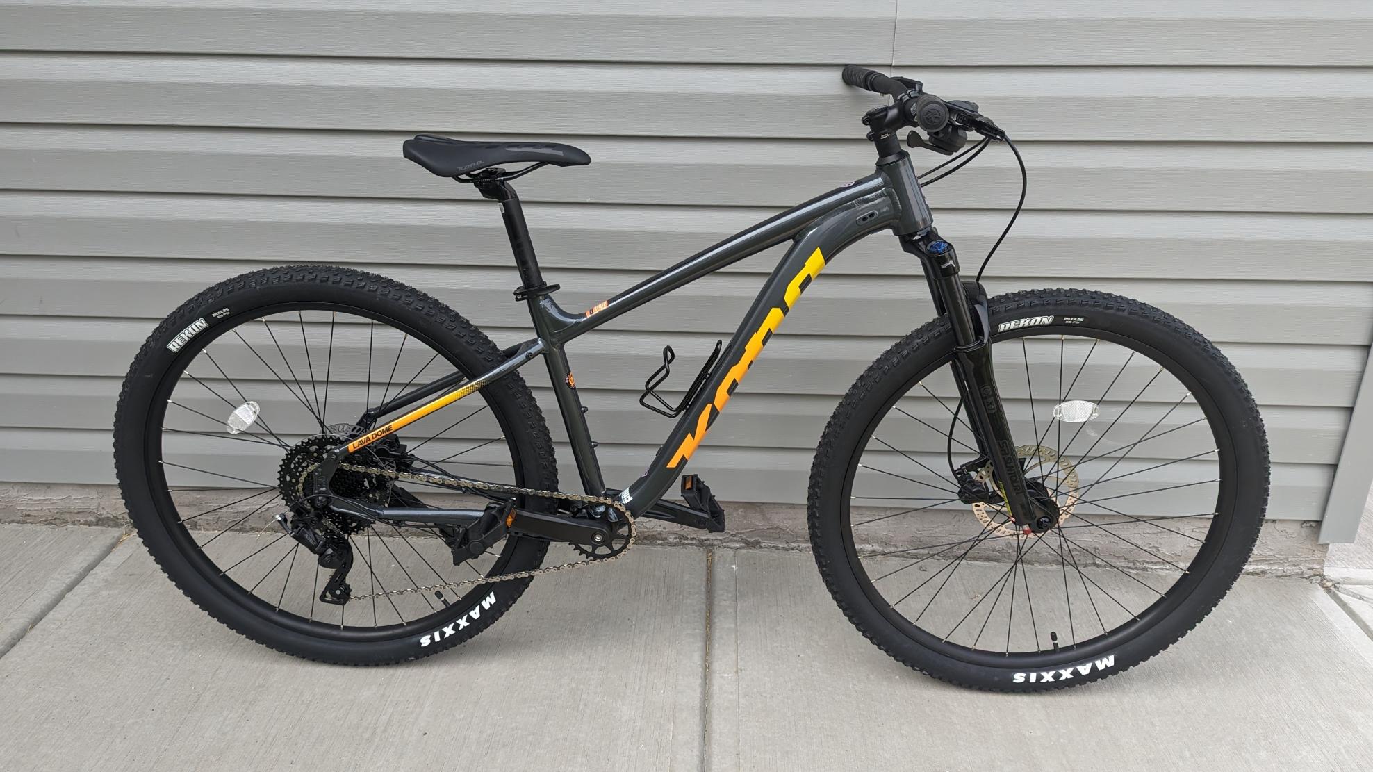 2023 Kona Lava Dome Silver, gray or bare metal