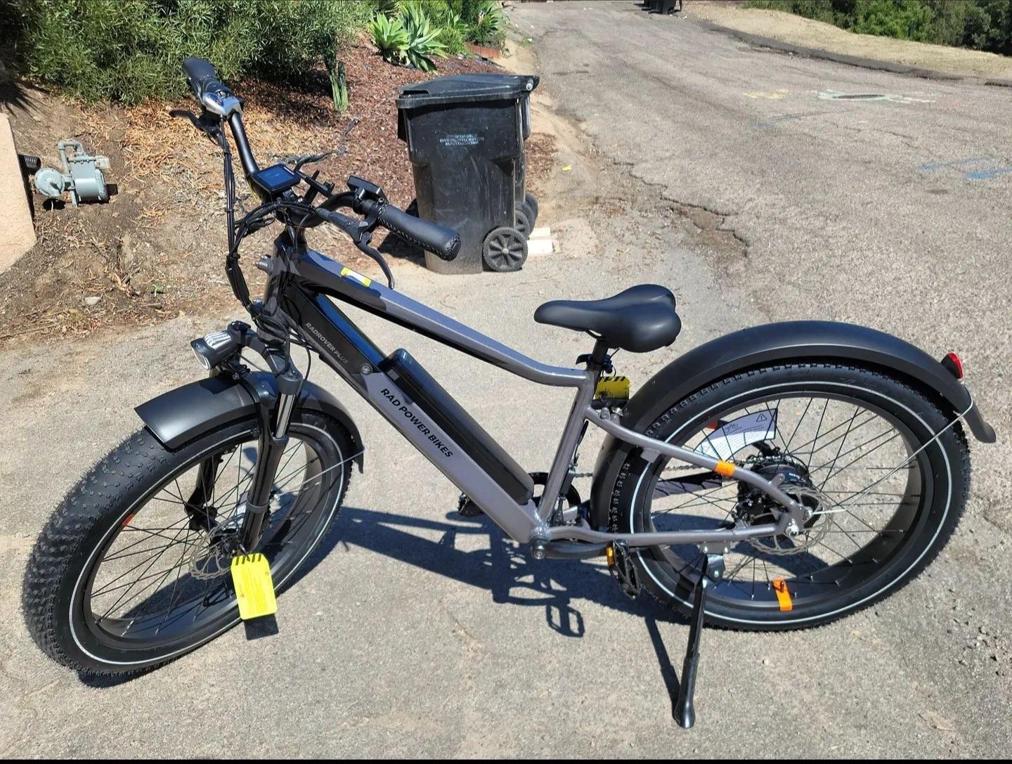 2021 Rad Power Bikes Silver, gray or bare metal