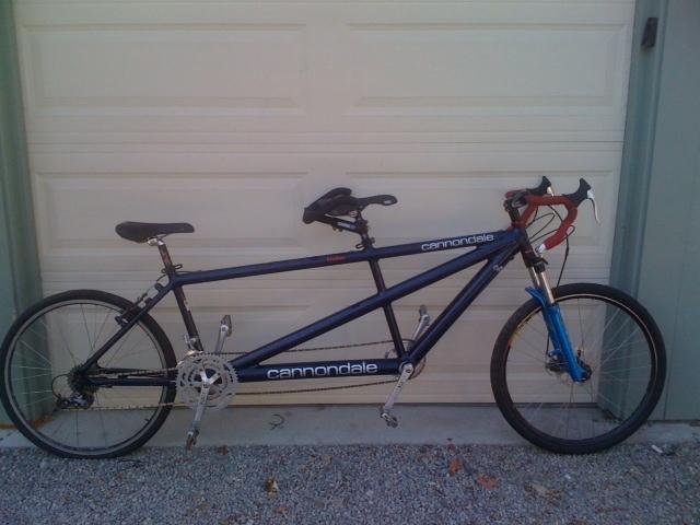 Cannondale Road Tandem Purple