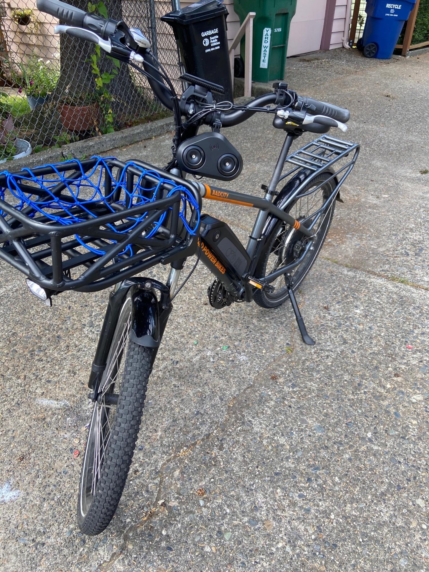 2020 Rad Power Bikes Rad City Silver, gray or bare metal