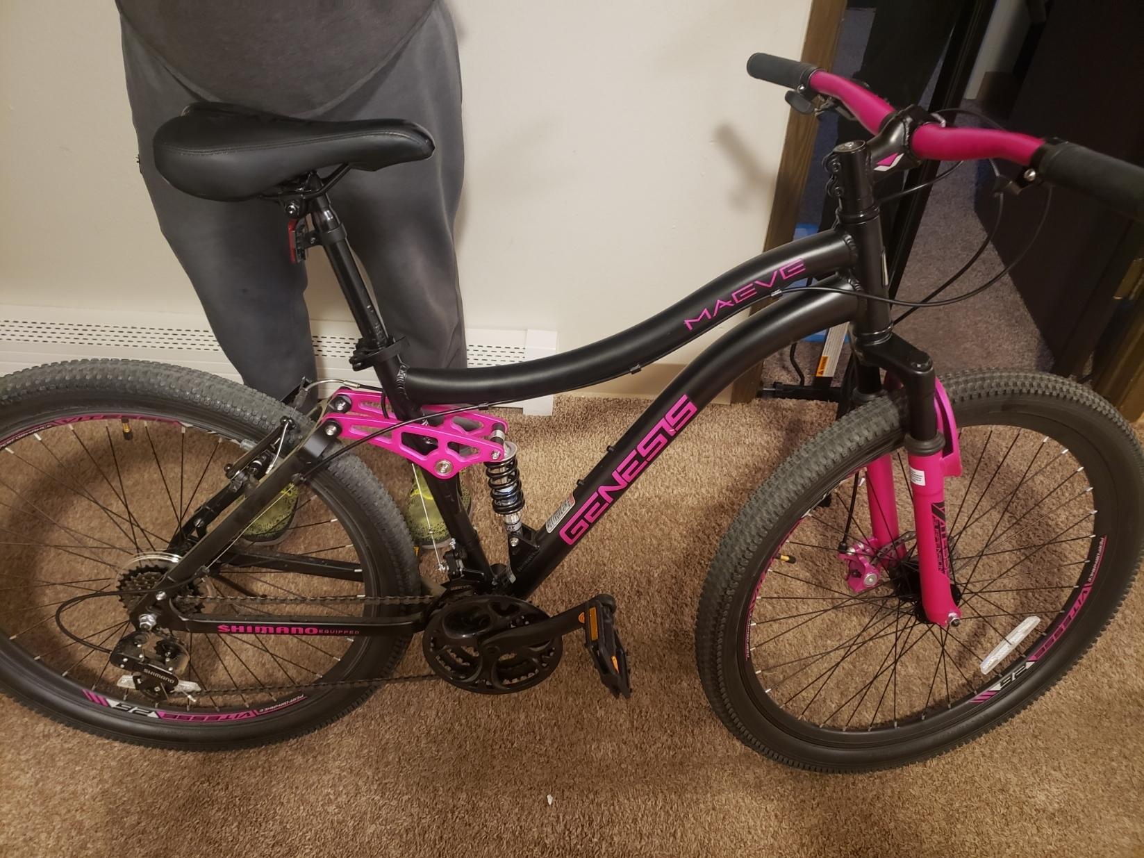 2021 Genesis 261 mave Black and Pink