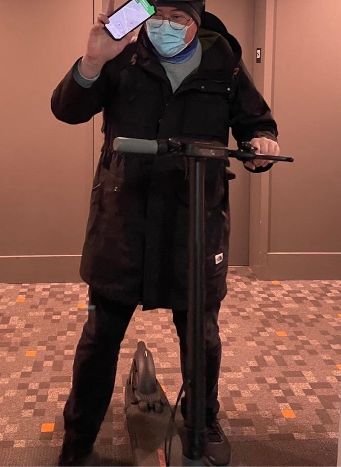 2022 Inmotion S1F e-scooter Black