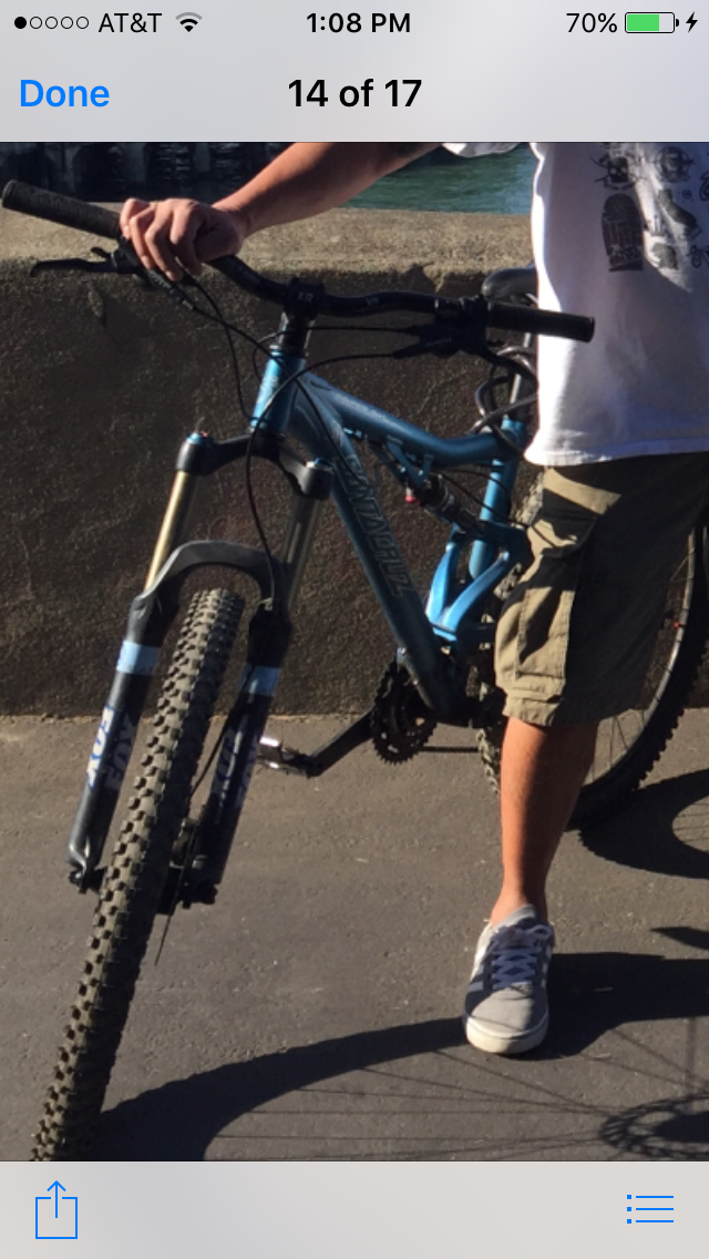 Santa Cruz Superlight Blue