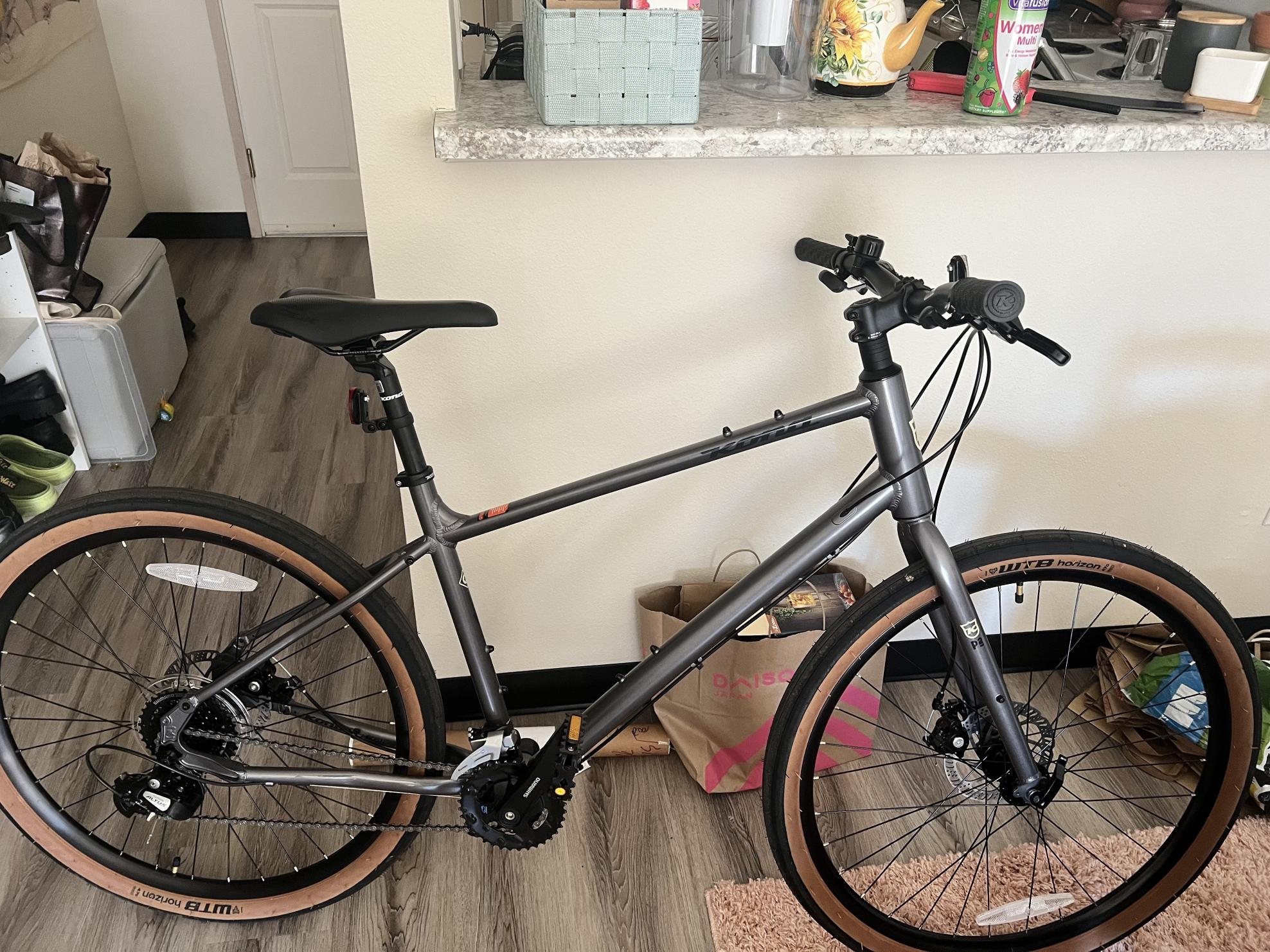 2022 Kona Silver, gray or bare metal