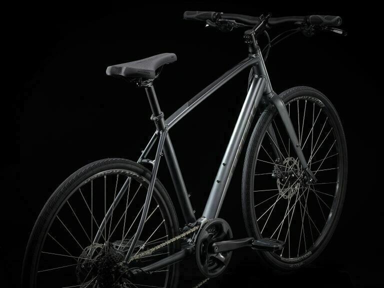 2022 Trek Black and Silver, gray or bare metal