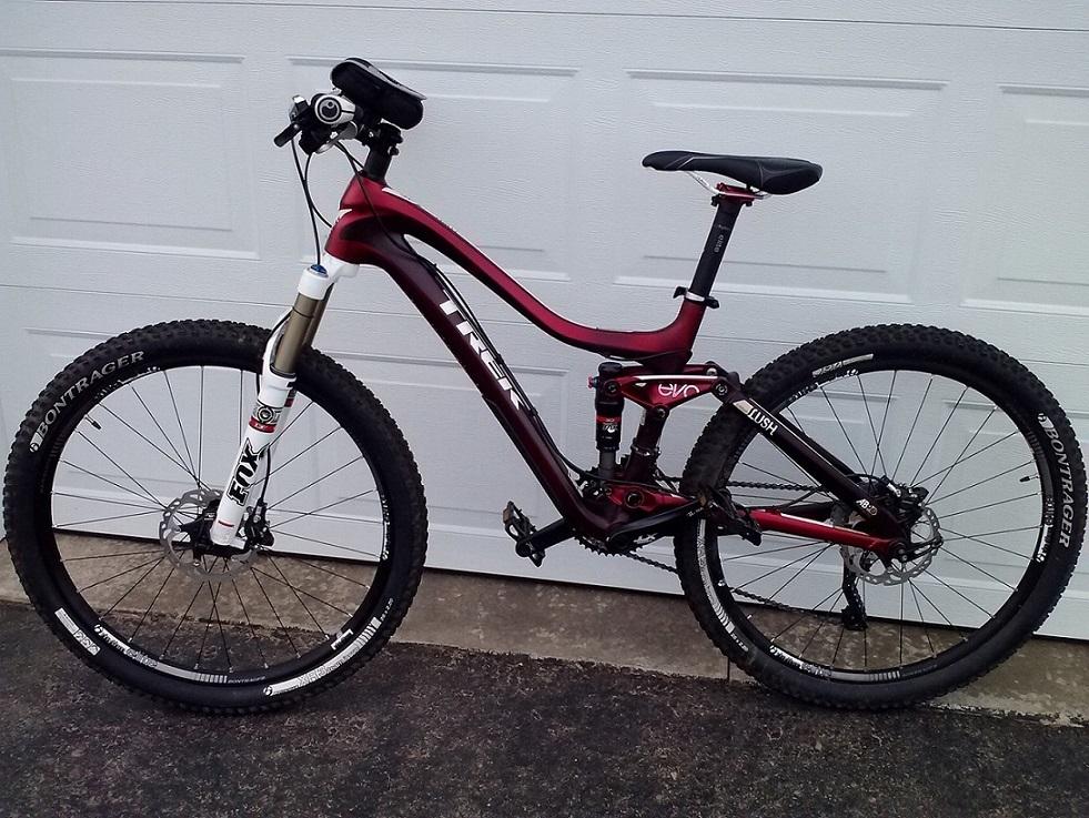 2013 Trek Lush Carbon 26 Red