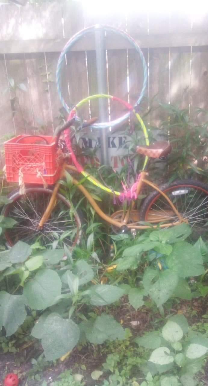 Huffy Huffy red basket Teal and Red