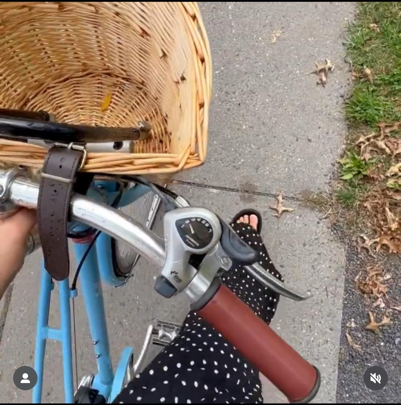 2024 Was take from outside little hall 4a the day before reunions Wicker basket in front, cruiser...