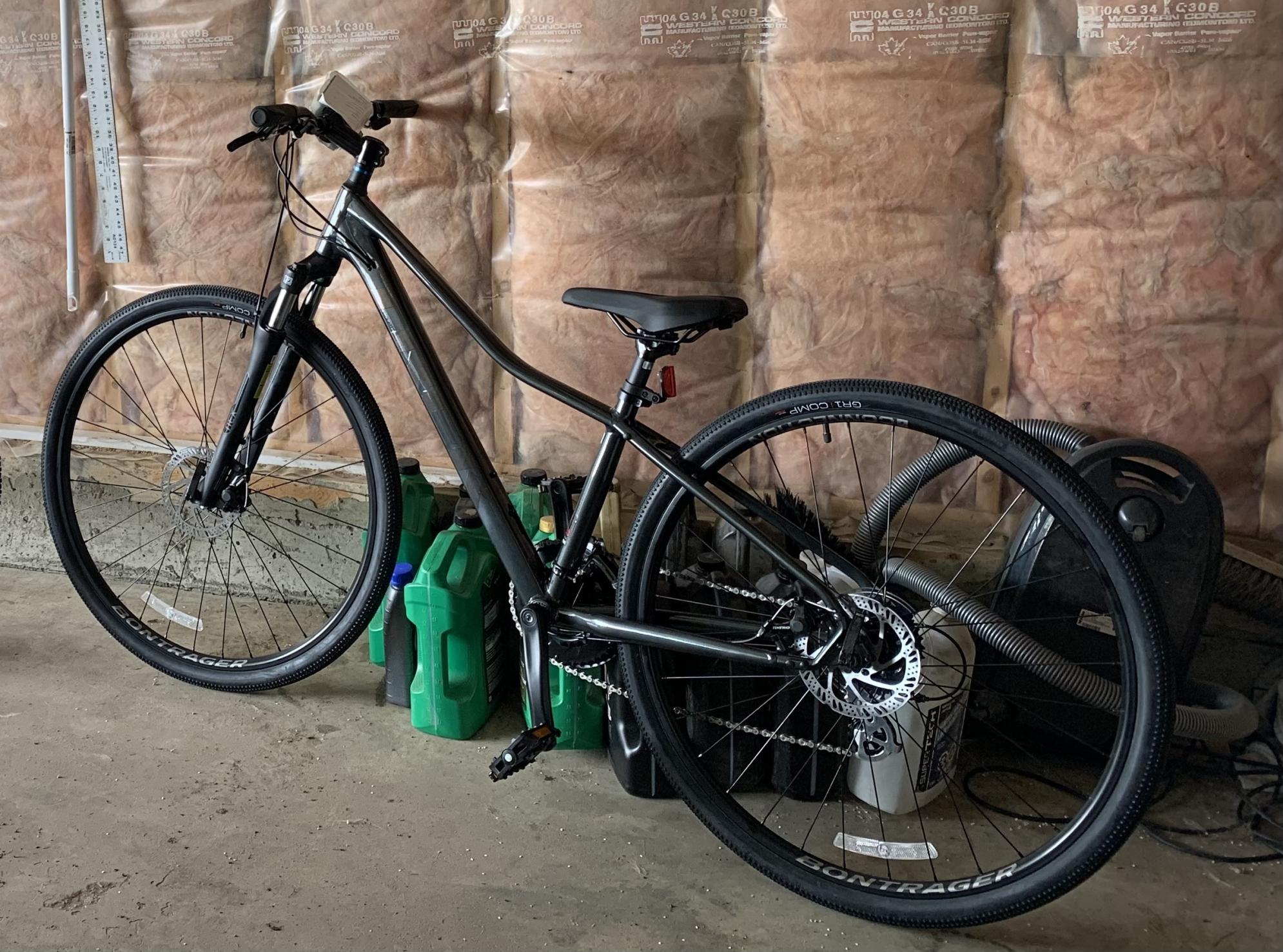 2022 Trek Dual Sport Silver, gray or bare metal