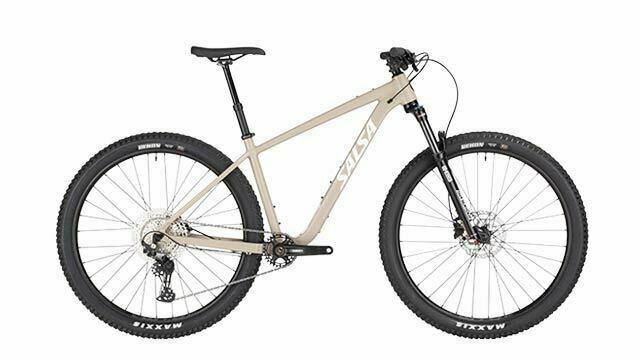 Salsa Rangefinder Deore Silver, gray or bare metal and Yellow or Gold