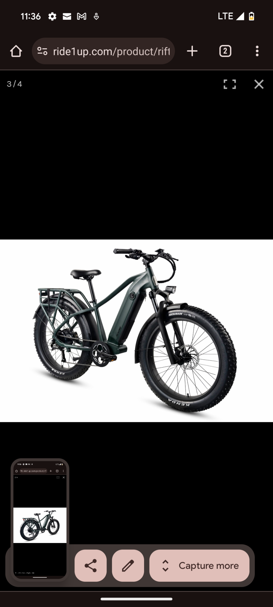 2024 Ride1Up XR Green and Black