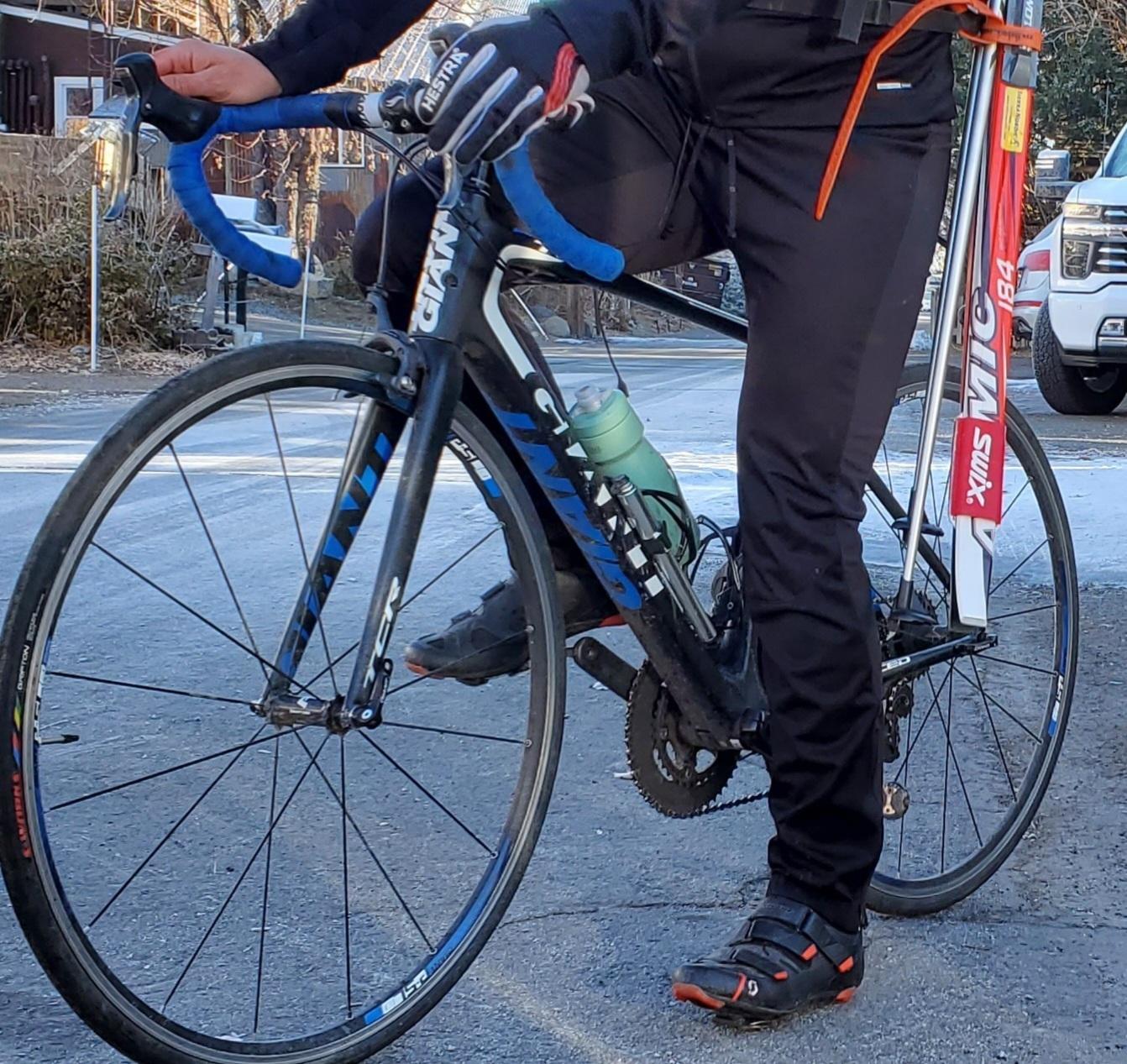 2012 Giant TCR Composite Frameset Black and Blue