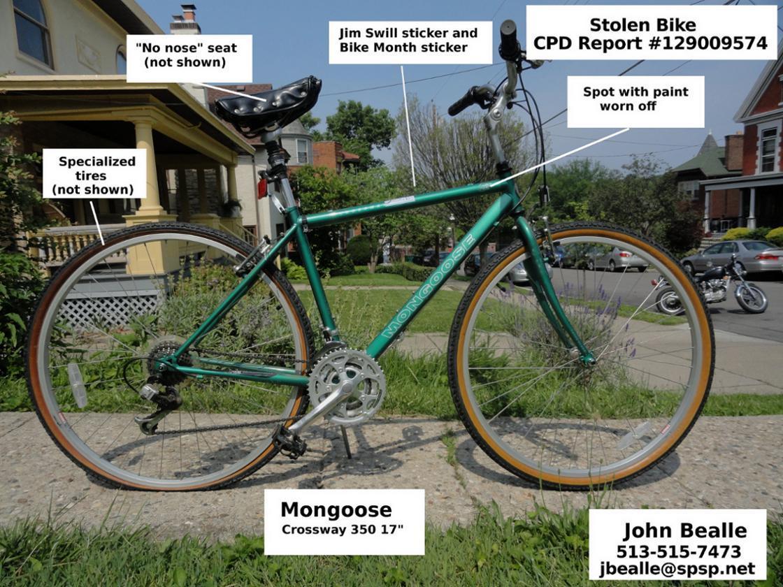 Mongoose Crossway 350  Green