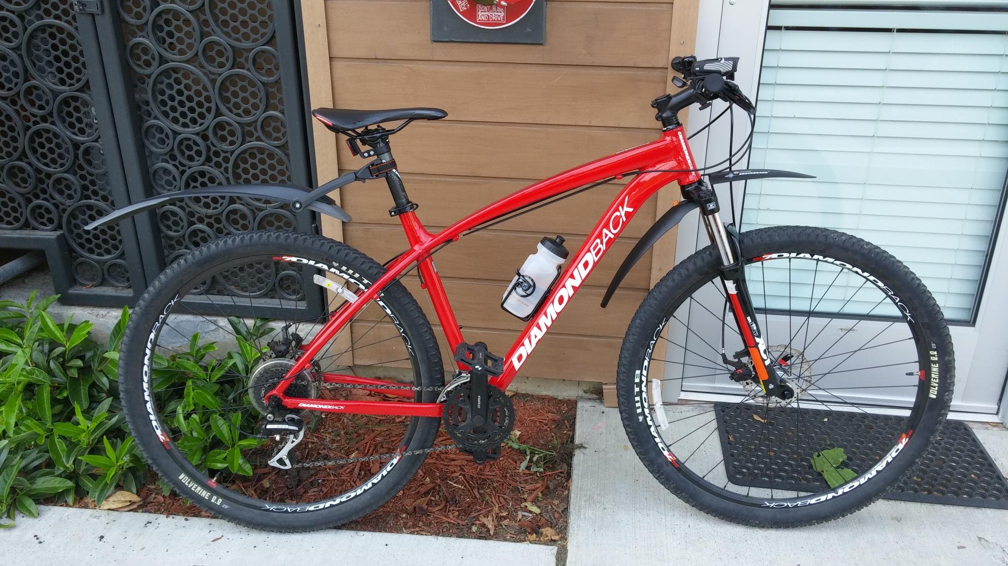 2014 Diamondback Overdrive Red