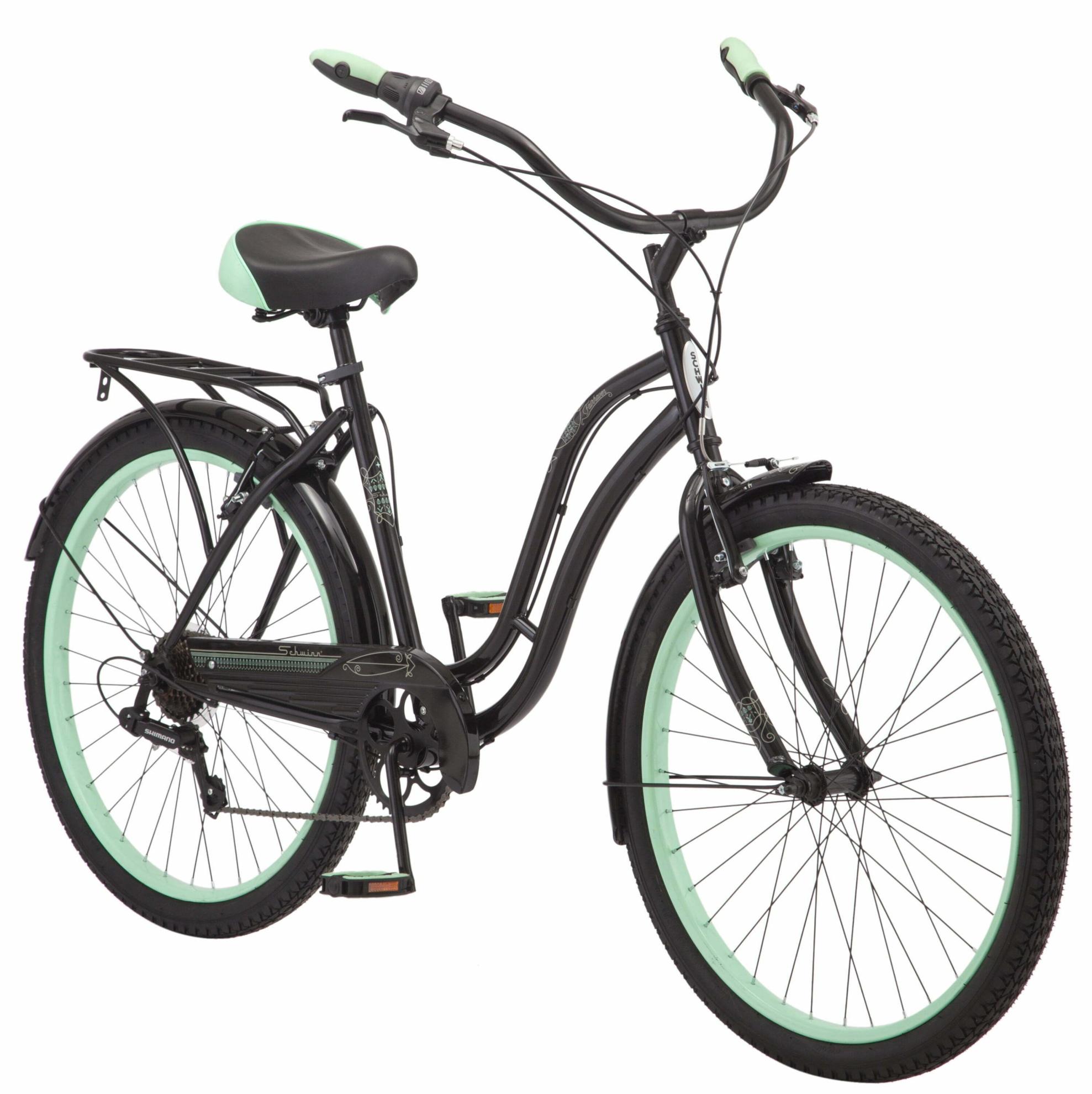 Schwinn Fairhaven Black, Stickers tape or other cover-up, and Teal