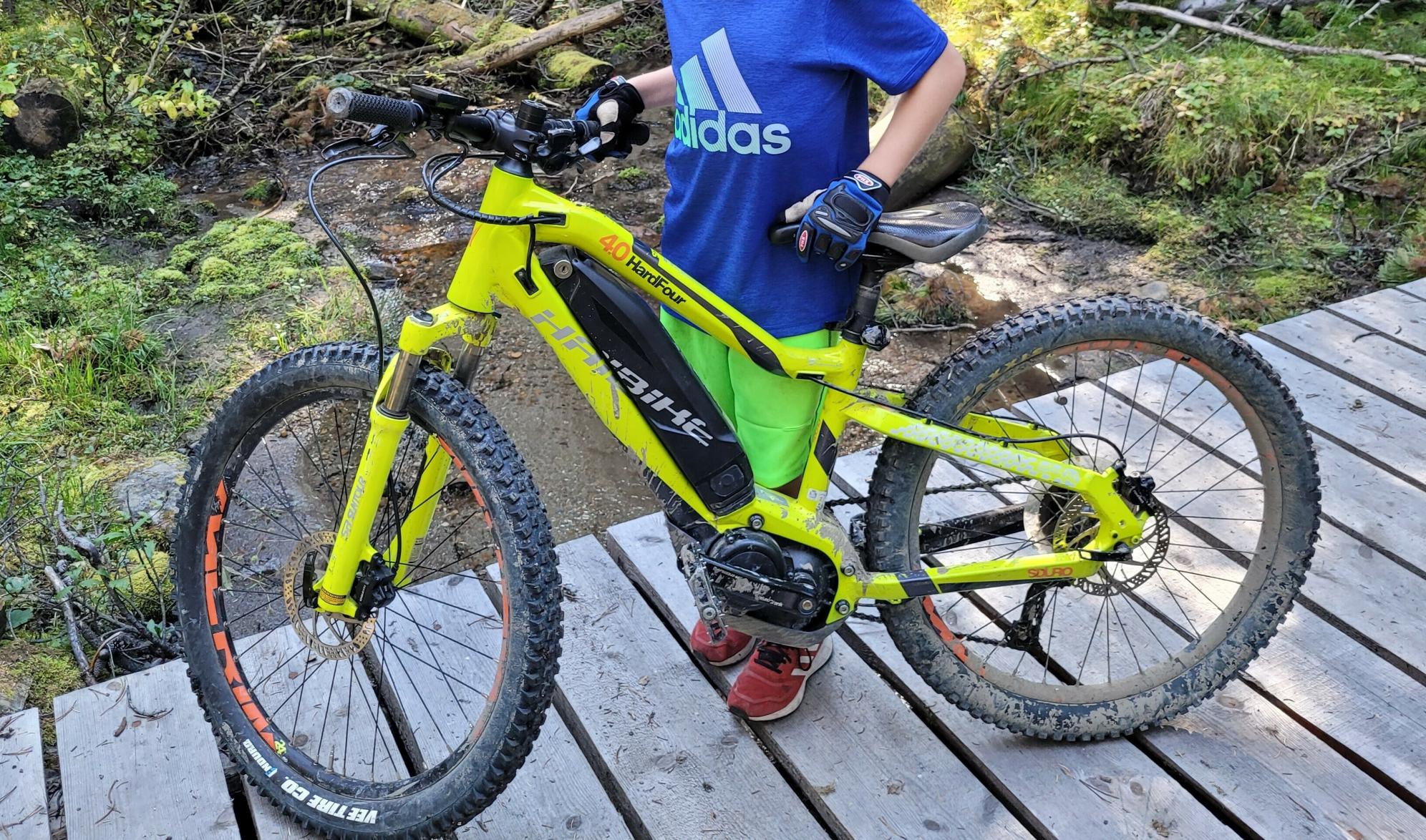 2018 Haibike Sduro Hardfour 4.0 Yellow or Gold