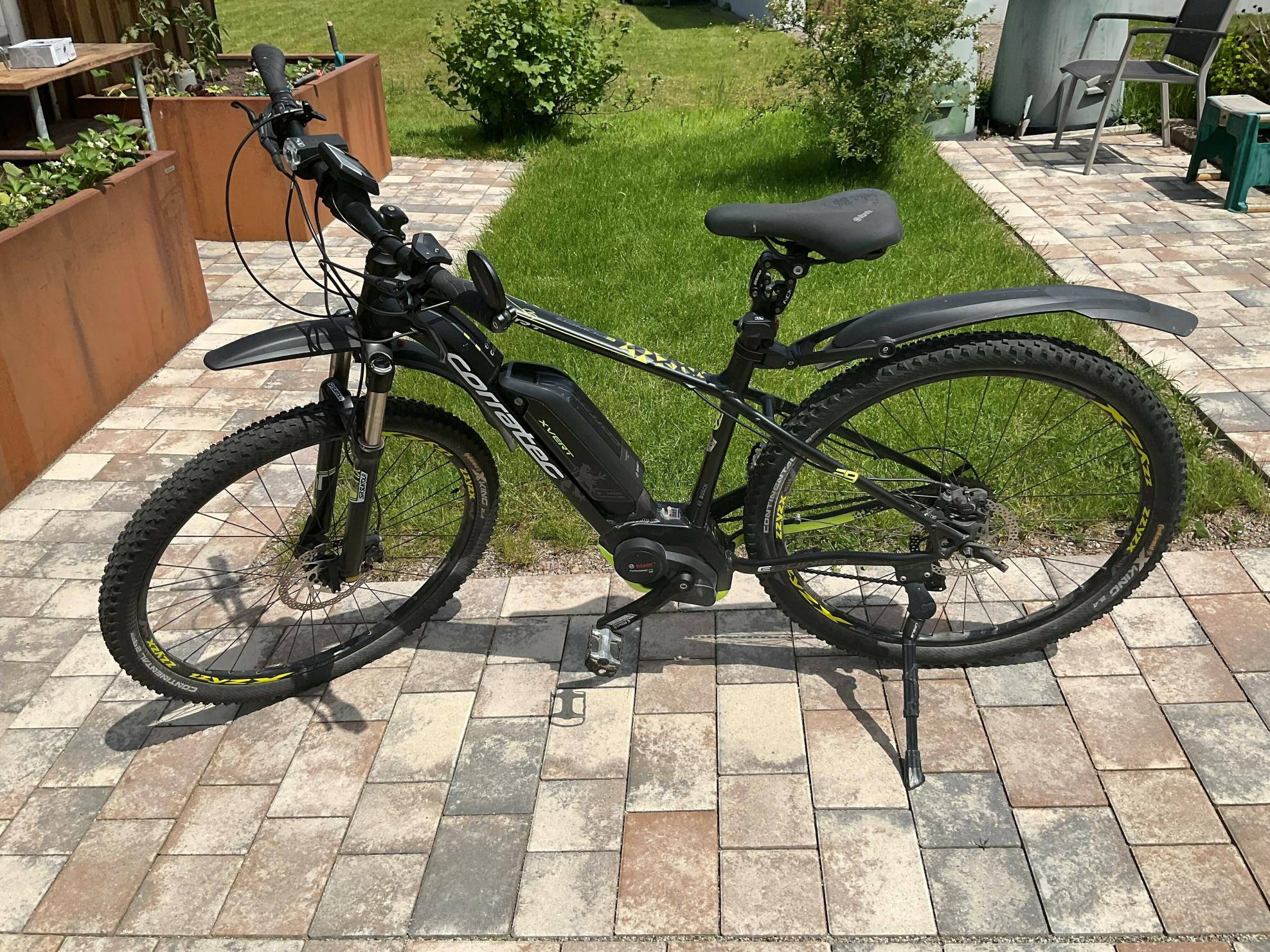 2017 Corratec XV HE29 CX, Rahmenhöhe 49 cm Black