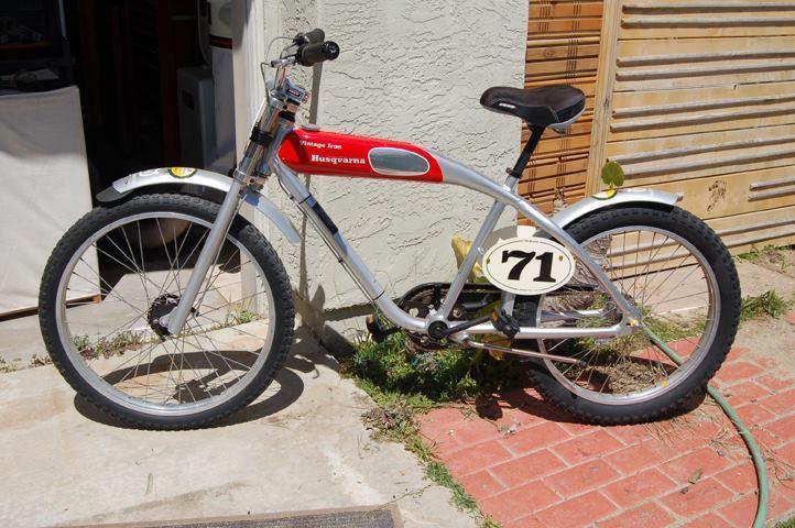 2005 Felt Vintage Iron 400 (Husqvarna Replica) Silver, gray or bare metal