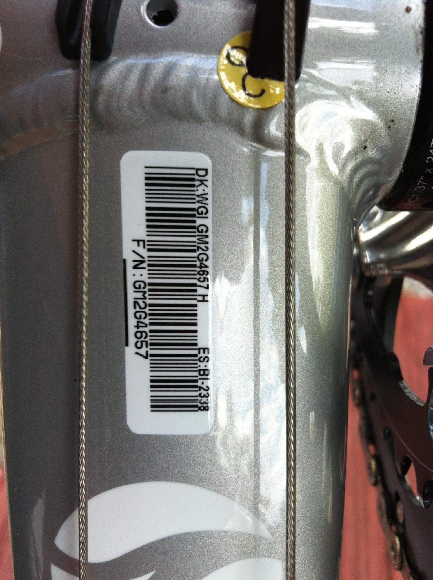 2011 Giant Defy 2 Silver or Gray