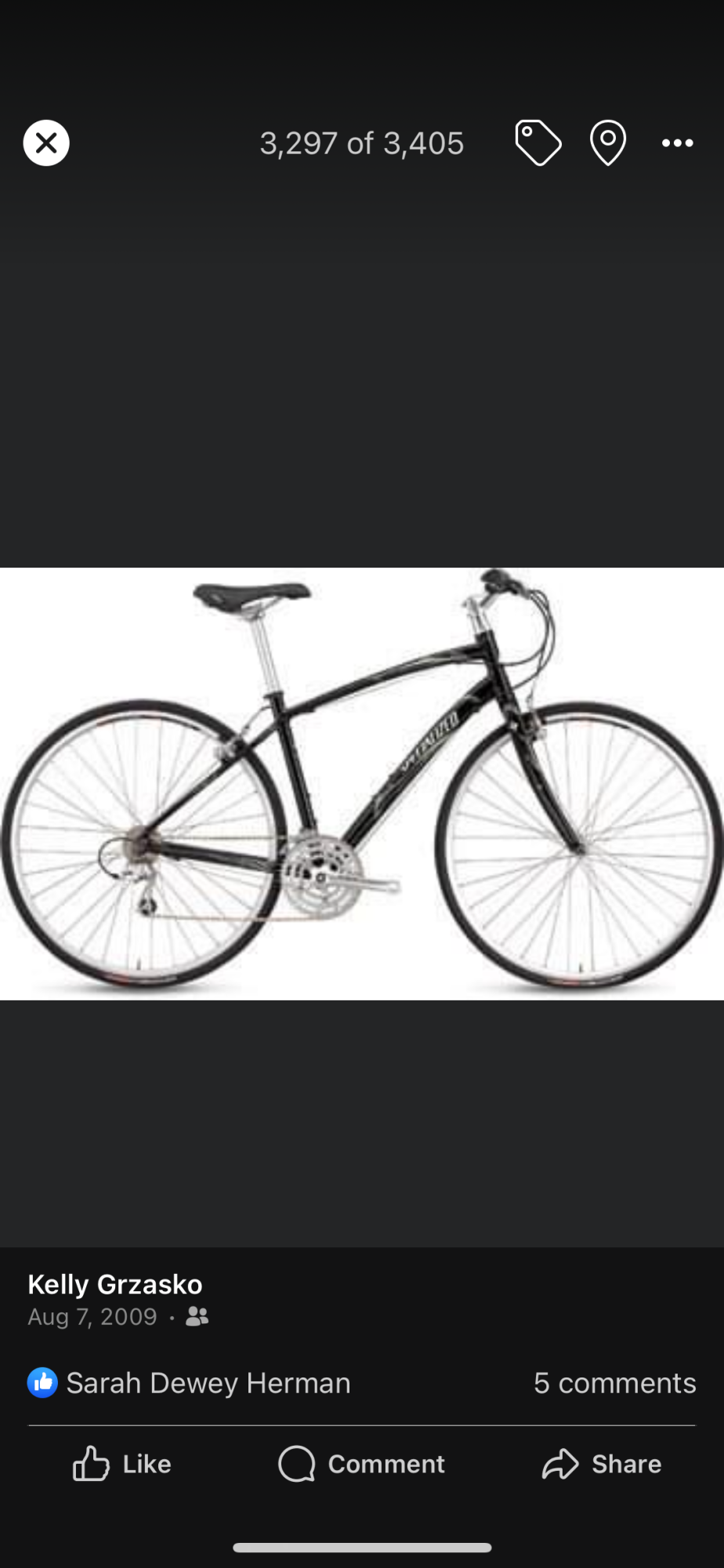 2009 Specialized Vita Sport Black