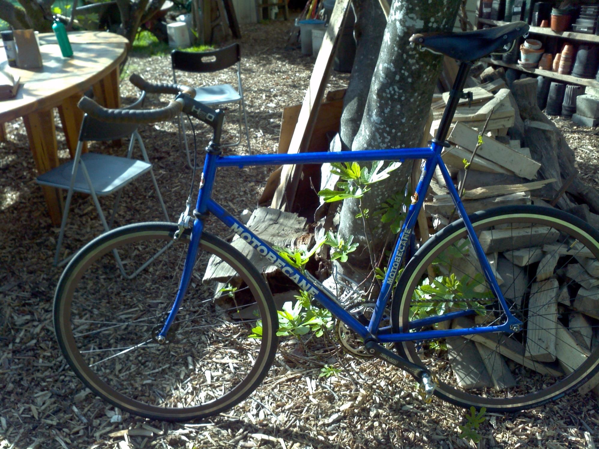 2008 Motobecane Track Fixed Gear Blue