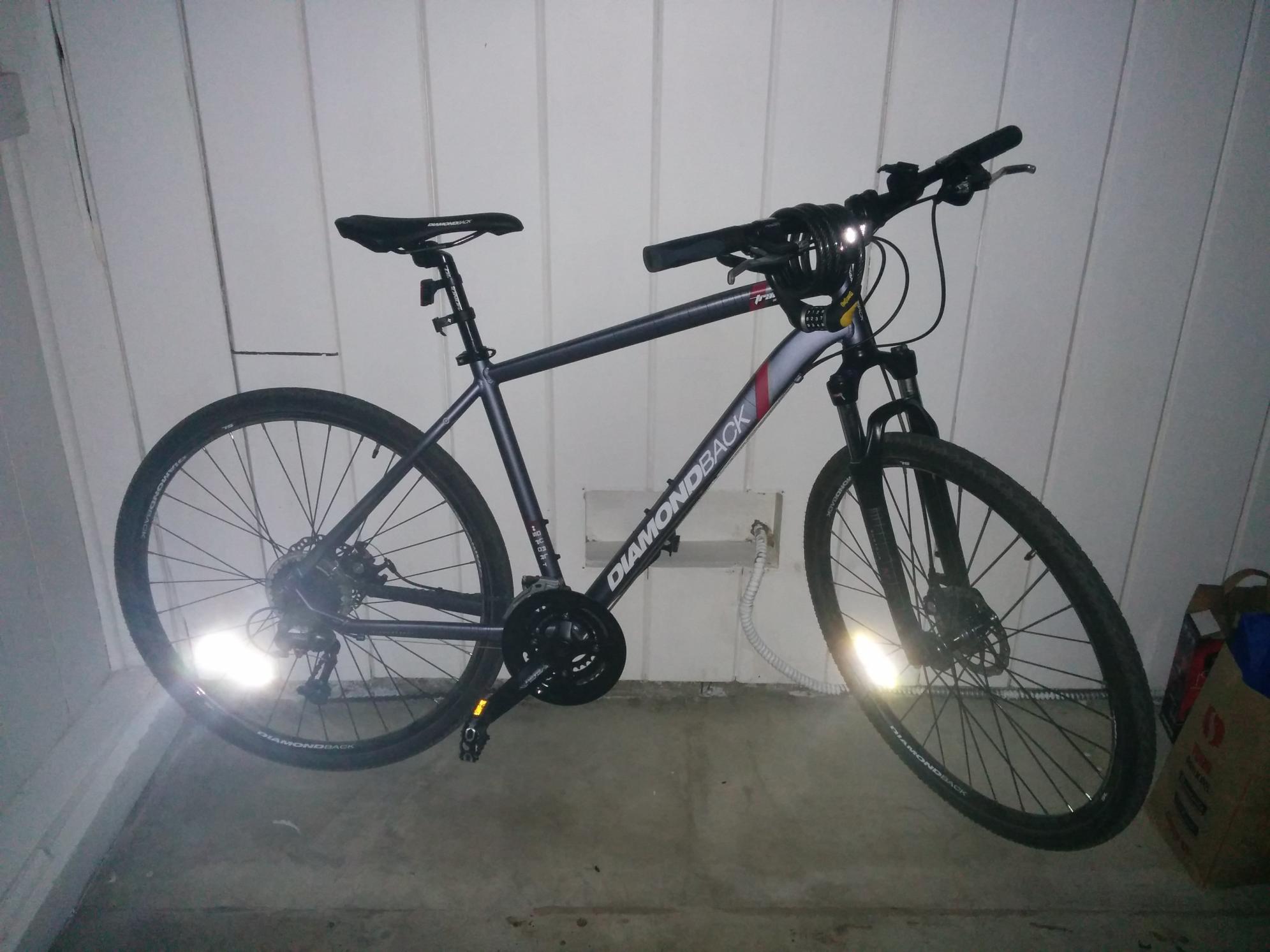2015 Diamondback Trace sport Silver or Gray