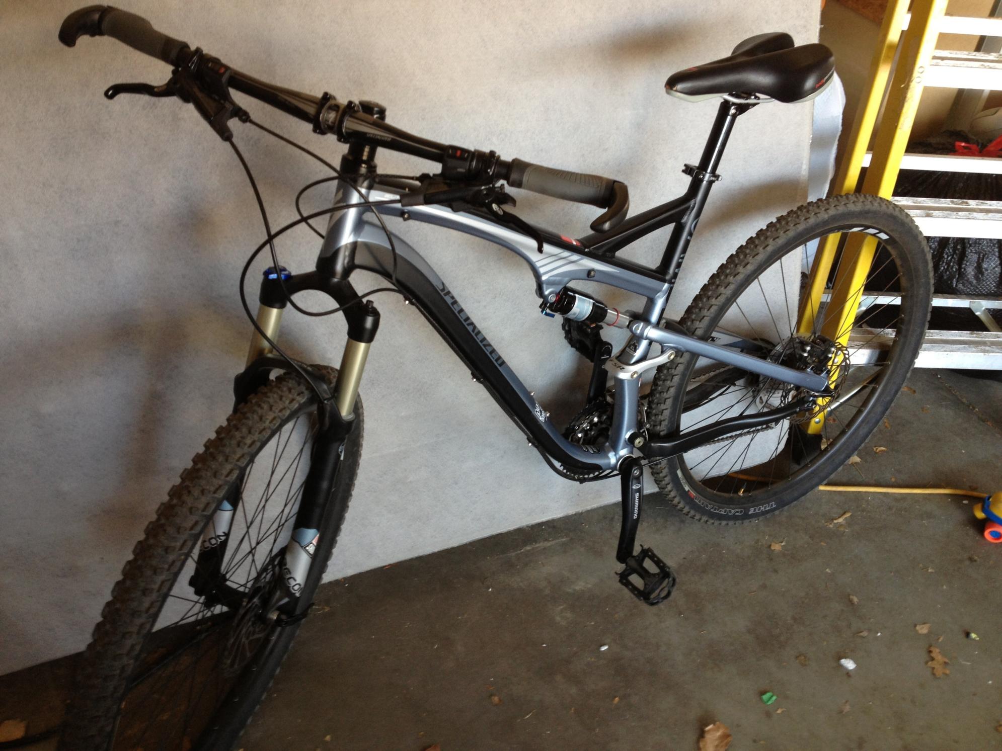 2011 Specialized Camber Pro 29er Black and Silver or Gray