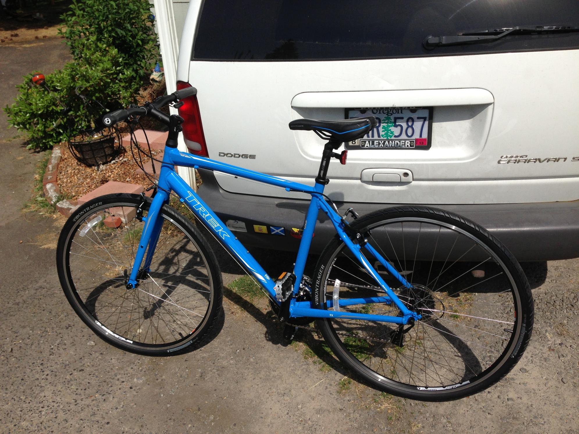2013 Trek 7.2 FX Blue