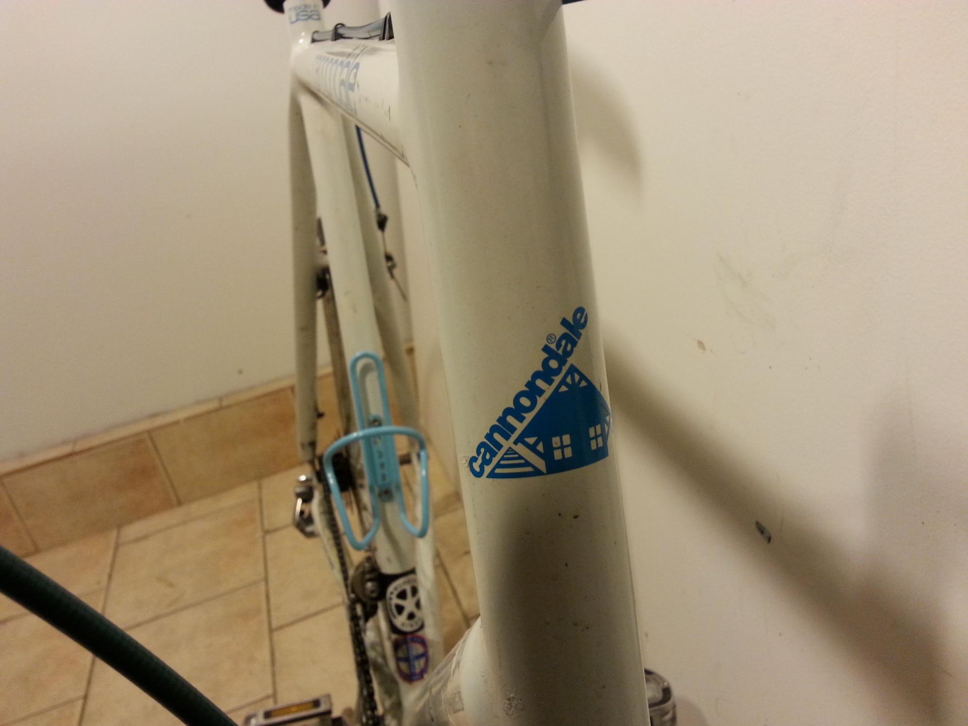 1987 Cannondale SR1000 bicycle White