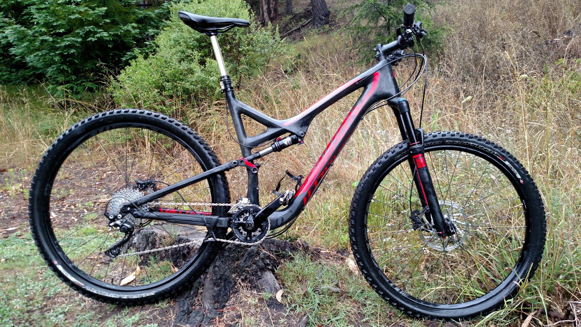2015 Specialized Stumpjumper FSR Carbon Comp 29 size XL Black