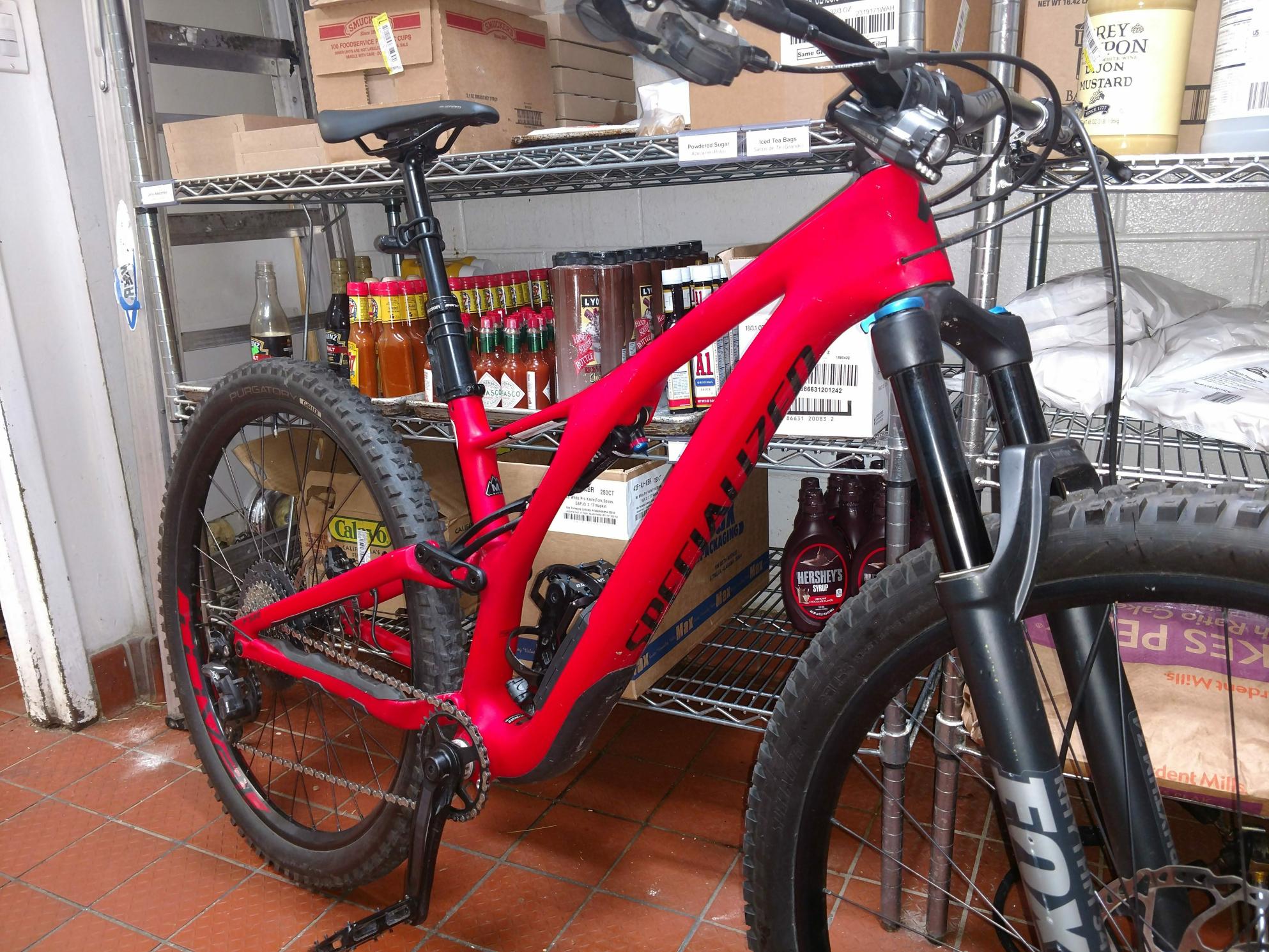 2019 Specialized stumpjumper Red