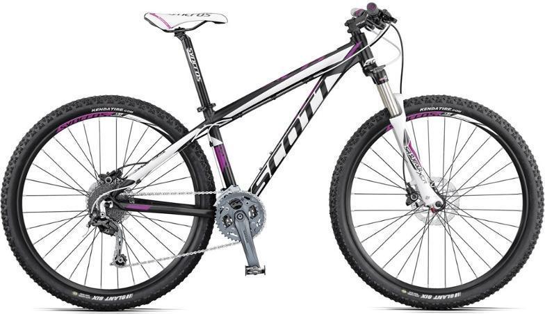 2015 SCOTT Contessa Scale 730 Black, White, and Purple