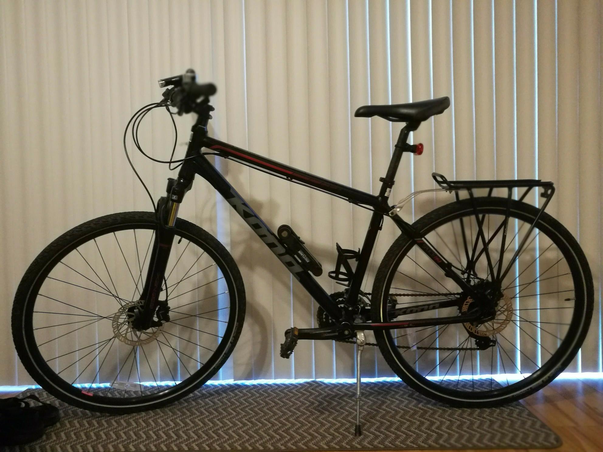 2017 Kona Splice Black and Red